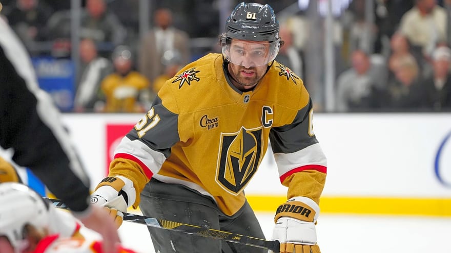 Golden Knights’ Mark Stone leaves game with upper-body injury