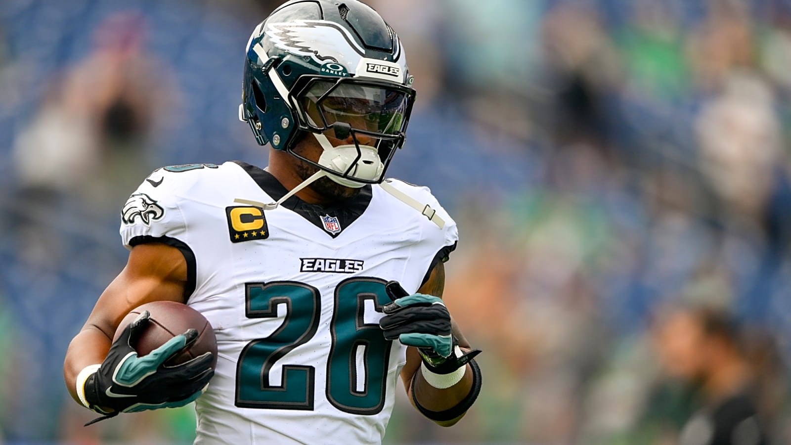 Saquon Barkley argues why Eagles shouldn't embrace trade-deadline fire sale