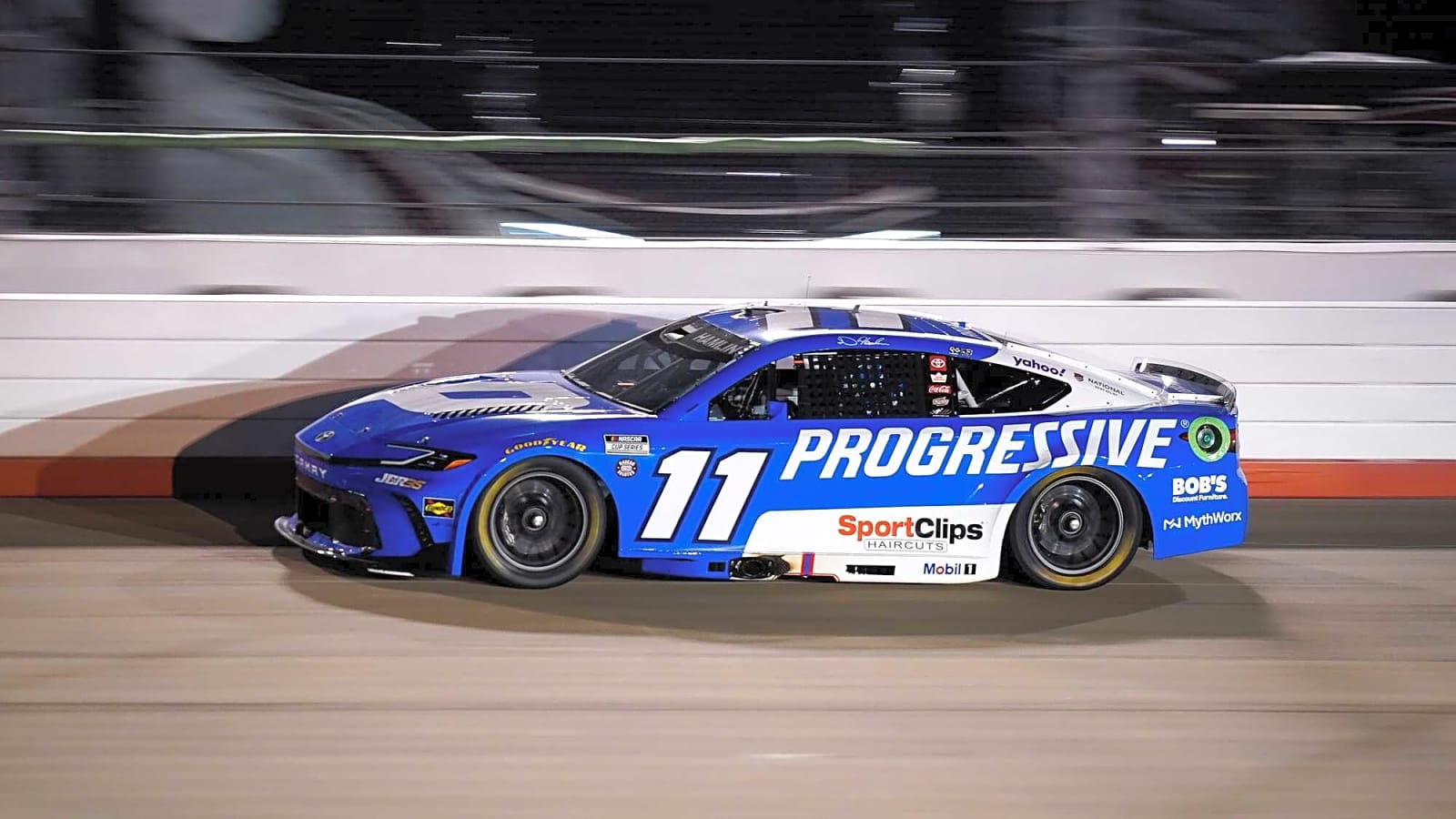 Denny Hamlin claims 50th Cup career pole at Michigan