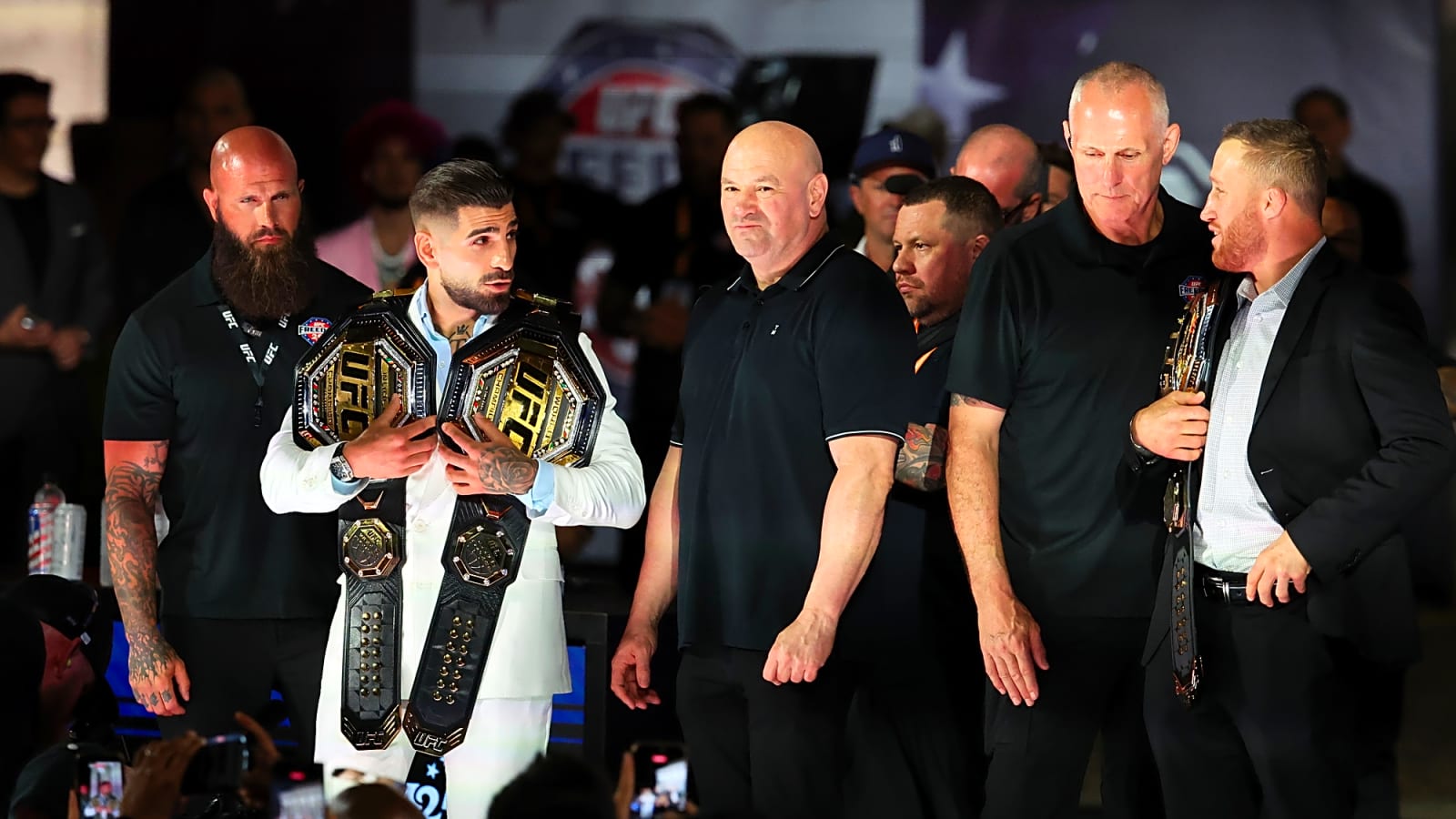 UFC White House weigh-in results and video