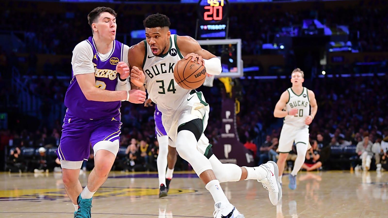Giannis Antetokounmpo closes door on Lakers and reasserts Bucks’ edge