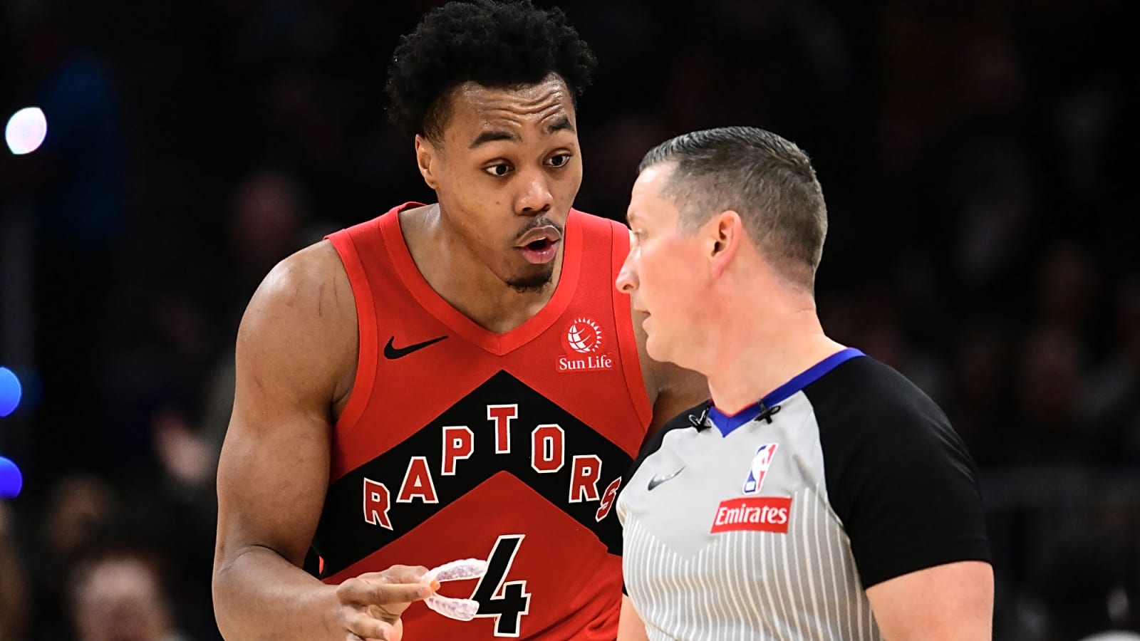 Will somebody let Scottie Barnes run at the rim?