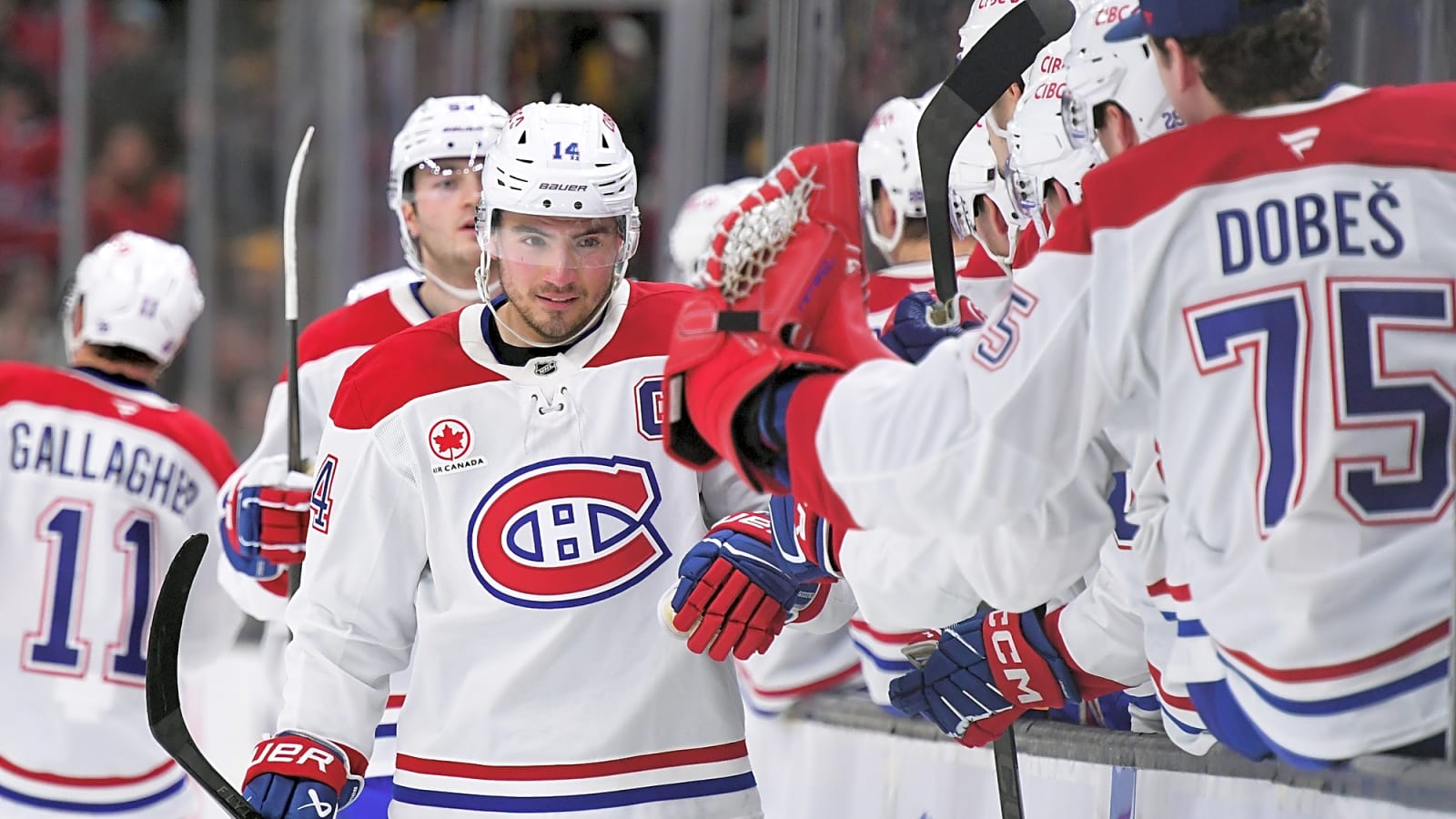 Nick Suzuki, the third-best Canadiens in the NHL in 2025