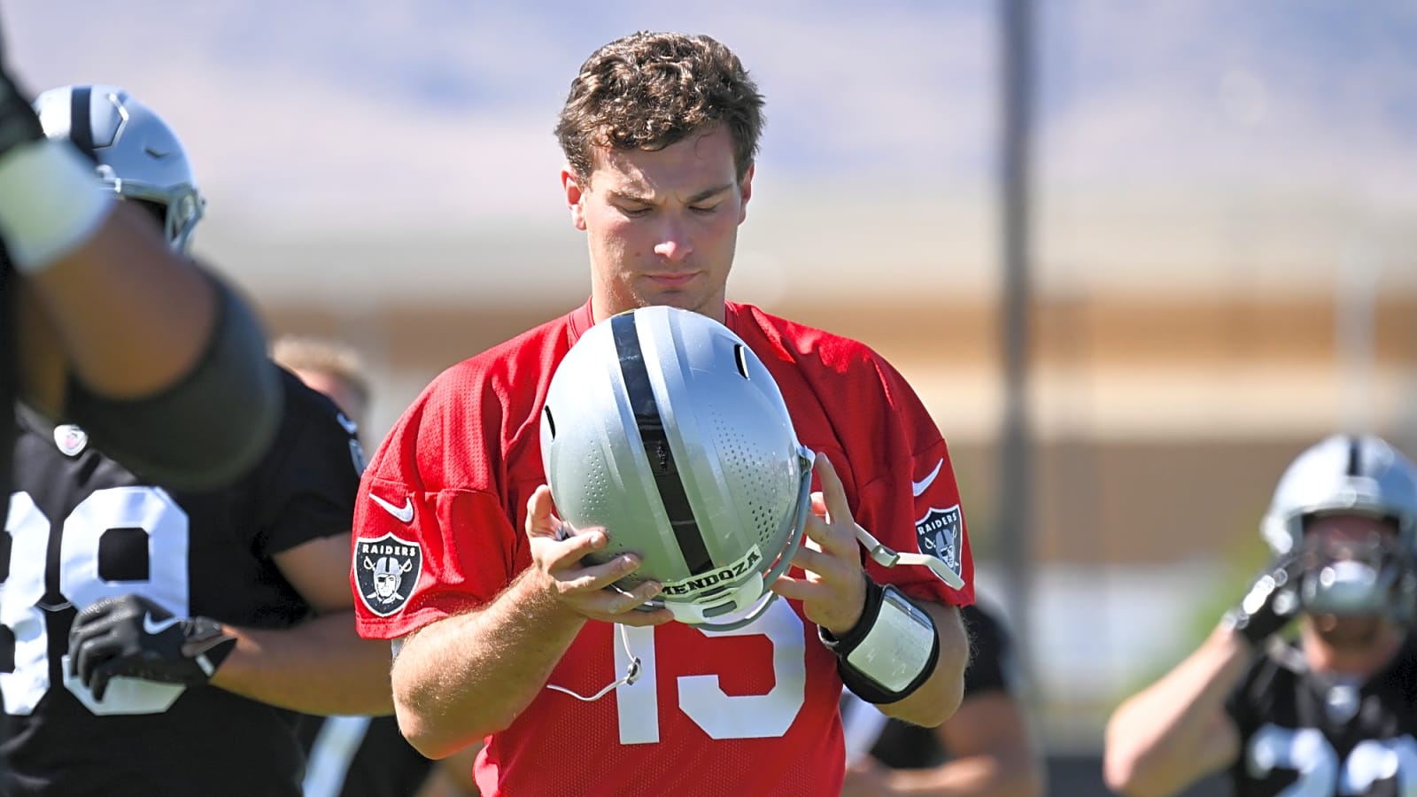 Raiders OC Andrew Janocko expands on recent Fernando Mendoza report