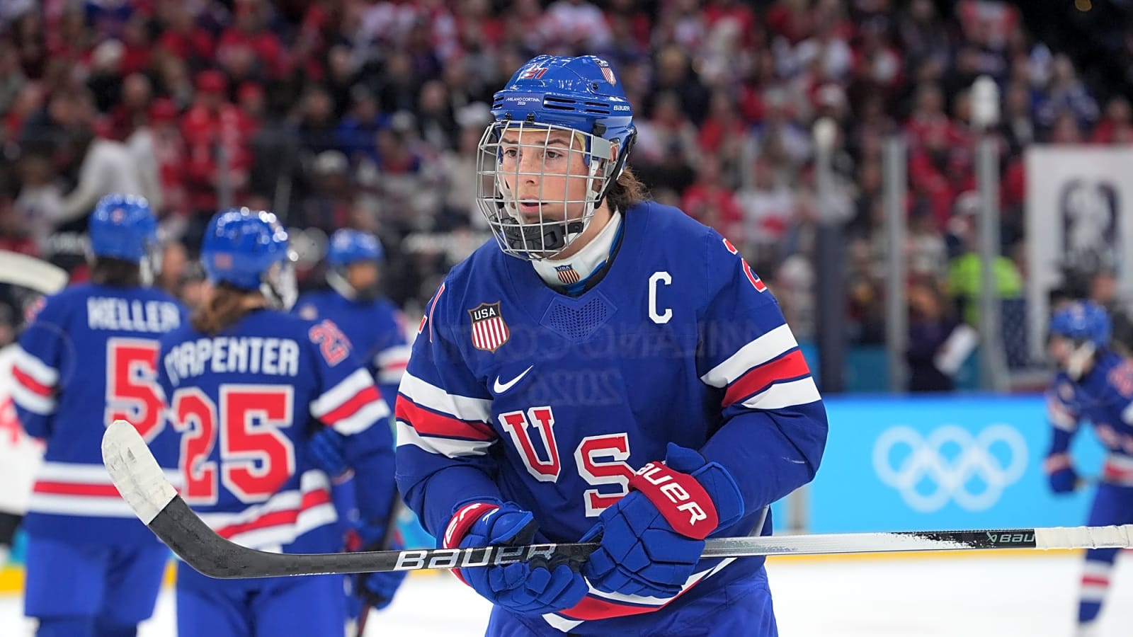 Hilary Knight had five-word quote about her clutch tying goal