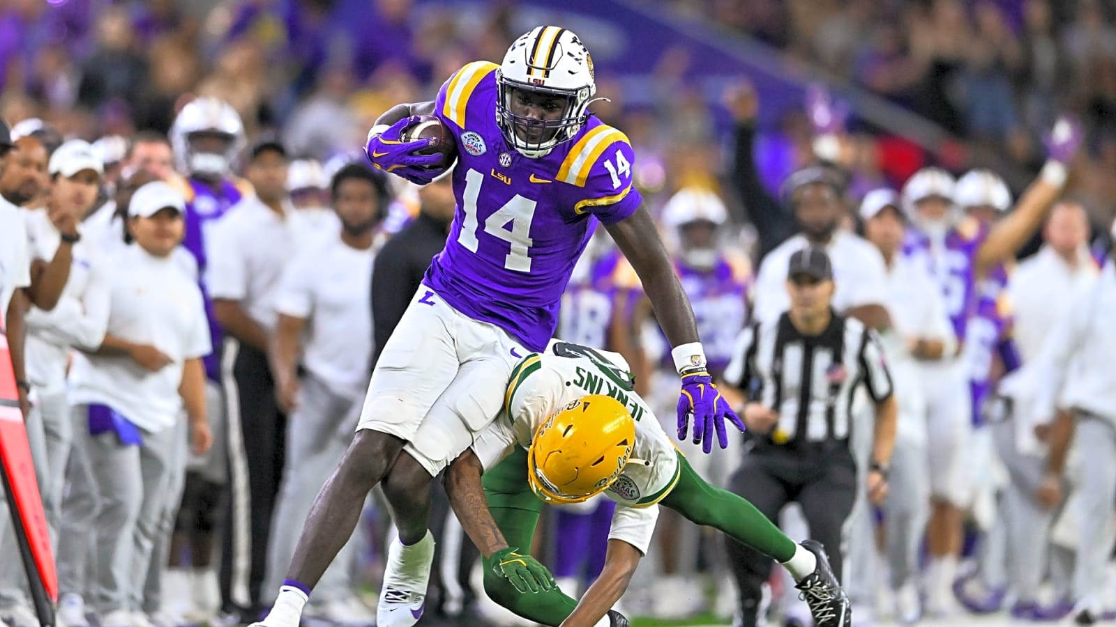 Former top-50 LSU recruit predicted to be a breakout SEC star heading into the 2025 CFB season according to anonymous league sources