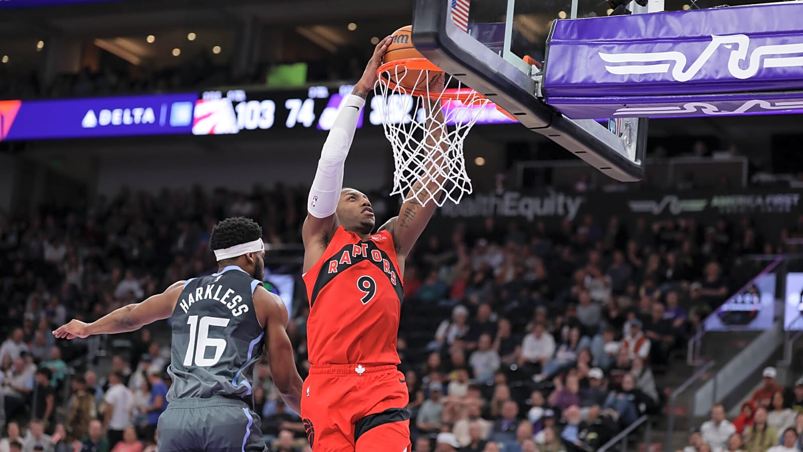 Raptors down Jazz 143-127