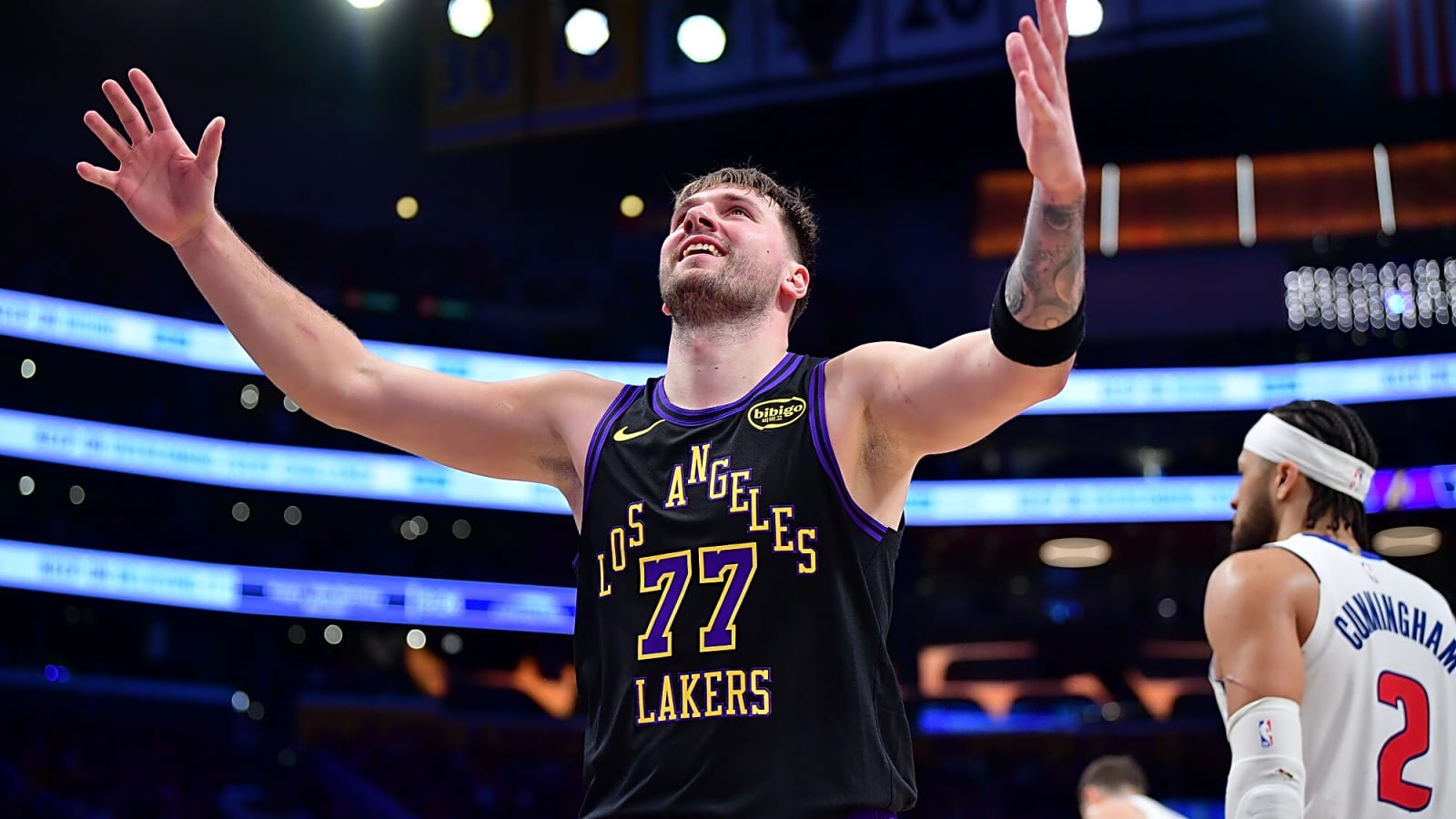 Luka Doncic had trash talk for Dennis Schroder