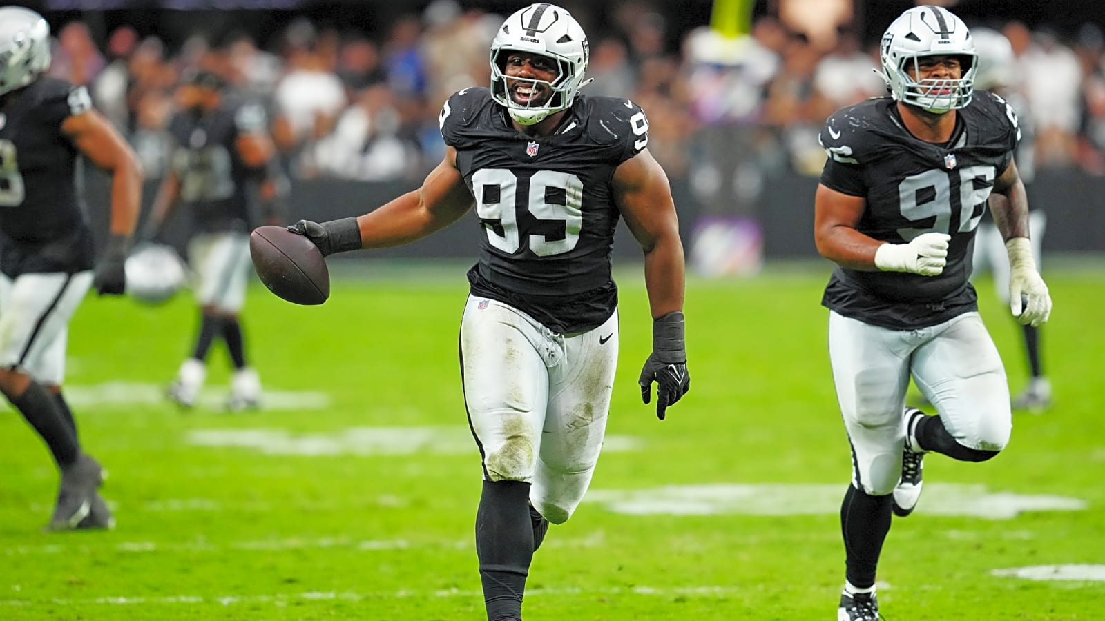 Raiders defense comes up large with dominating performance