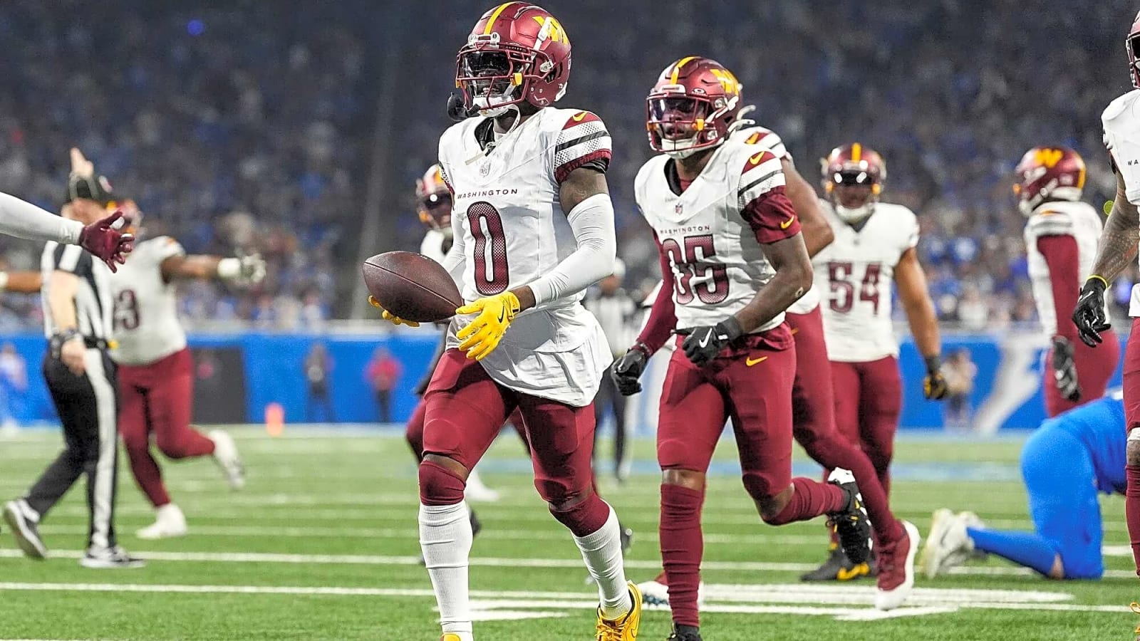 Mike Sainristil pranks Commanders teammates with ‘goodnight’ phone call