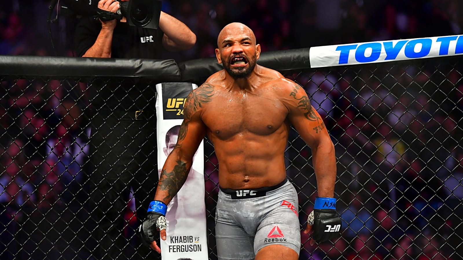 Blas Breaks Silence on Yoel Romero Samurai Sword Allegations