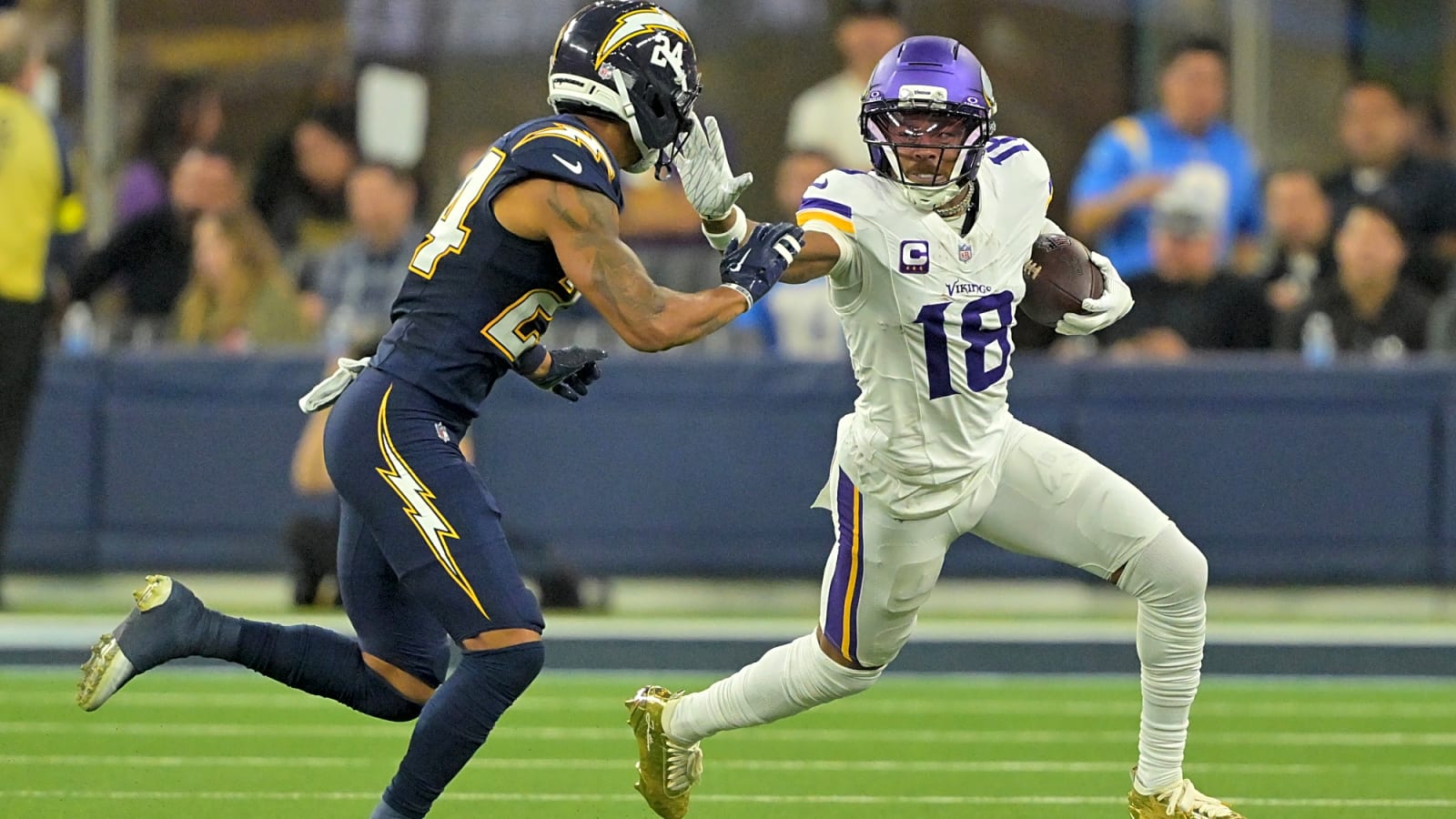 Justin Jefferson Becomes Youngest Player In NFL History To Reach 8,000 Receiving Yards