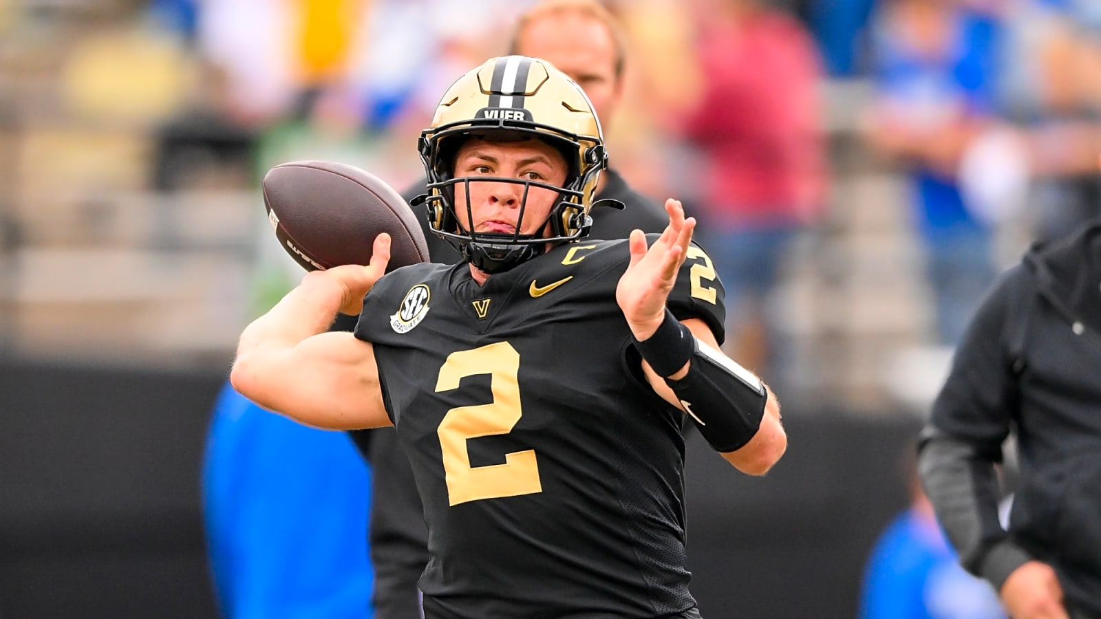 Diego Pavia begged his coach to leave him in during blowout