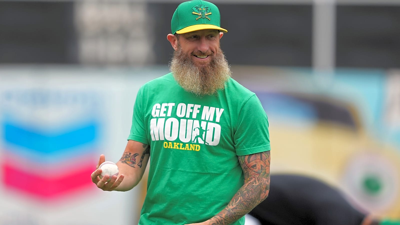 A’s announcer Dallas Braden responds to critics calling him a sellout