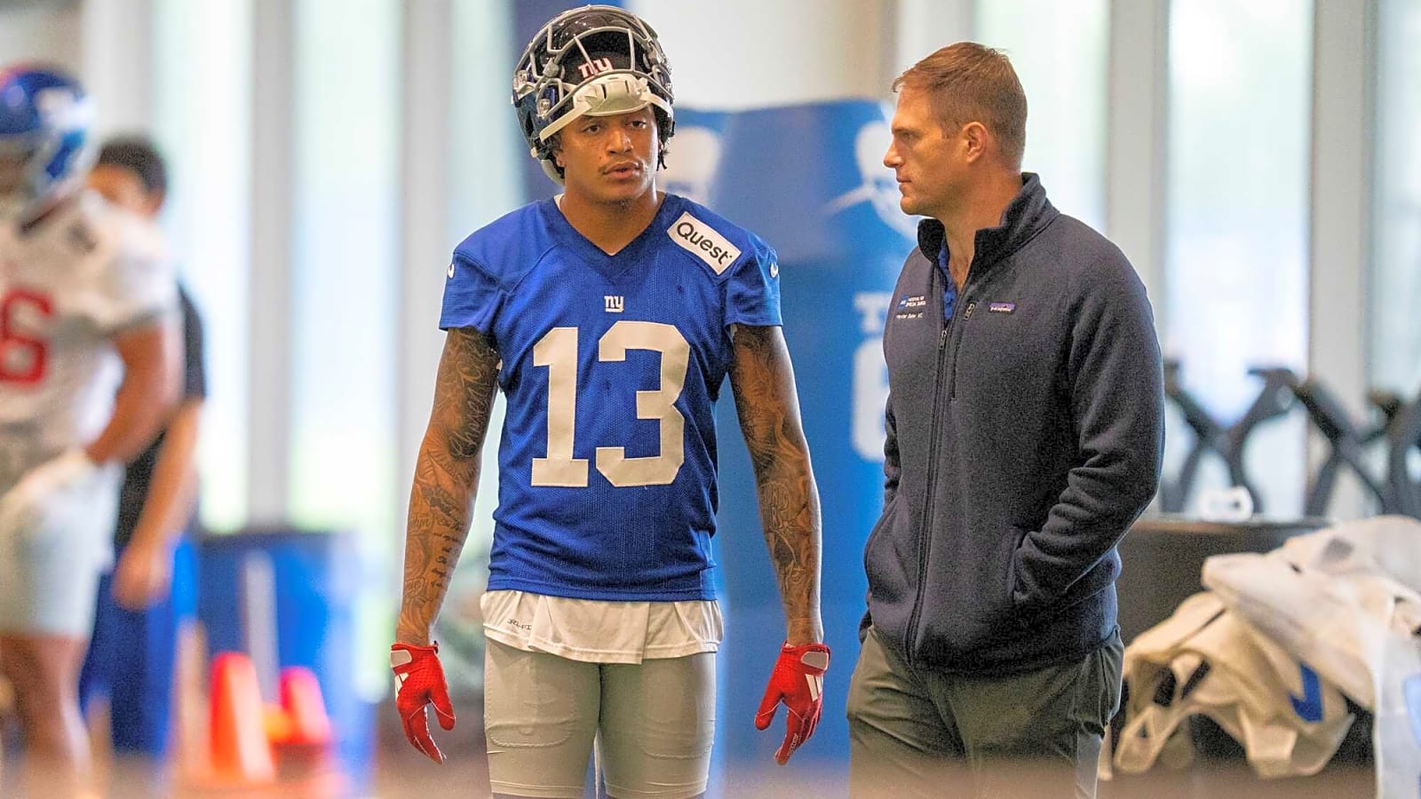 Jalin Hyatt adds muscle, targets breakout year with Giants