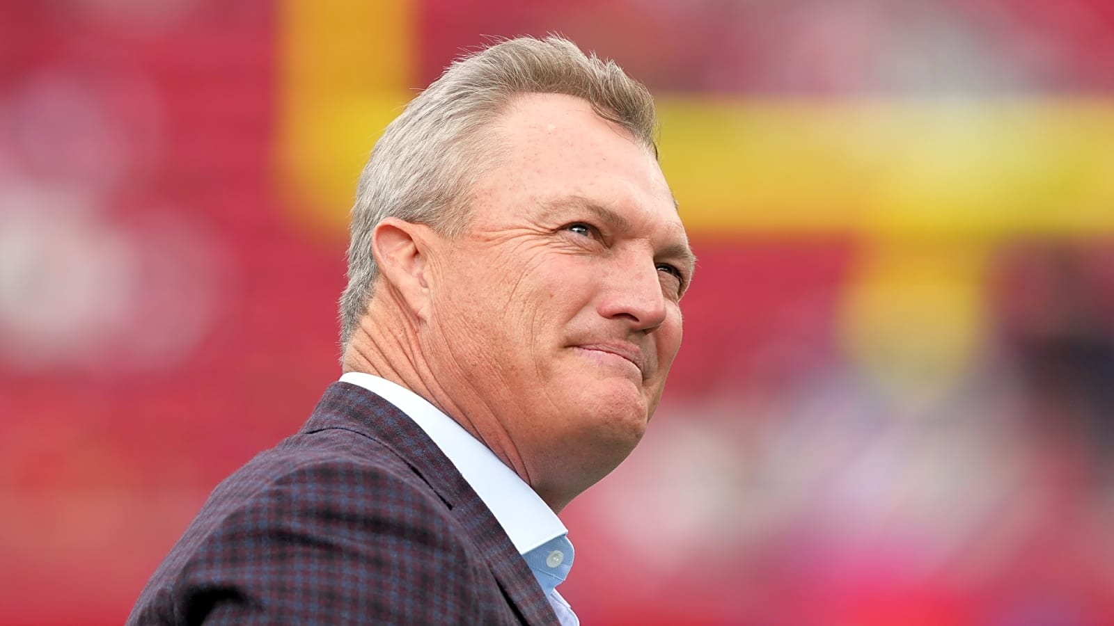 49ers GM John Lynch says conversations ongoing for DE trade