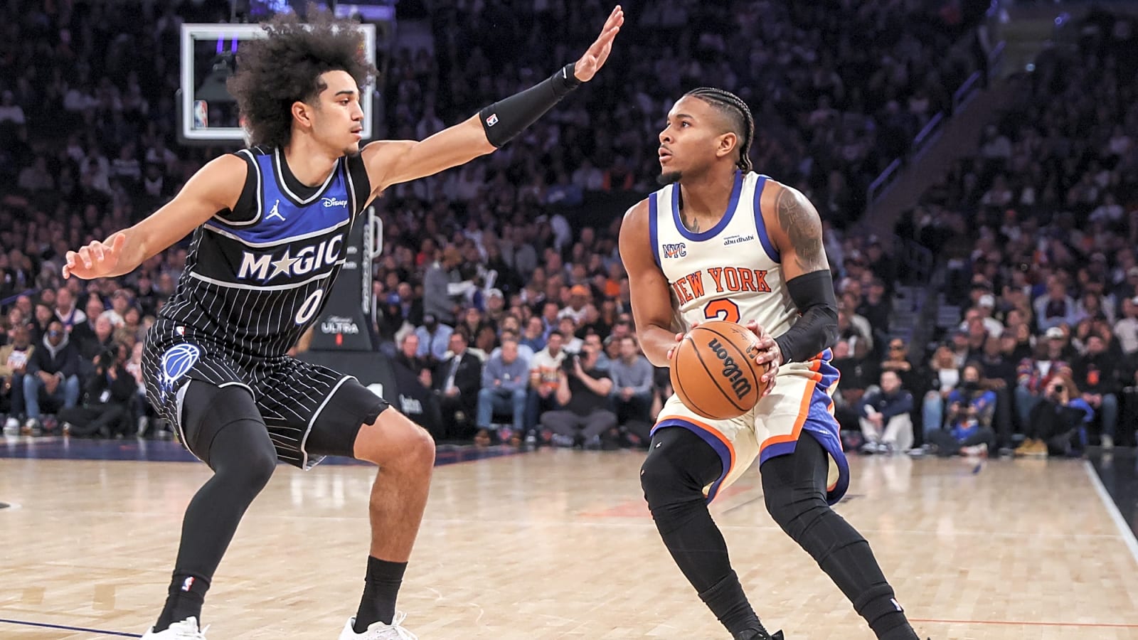 Knicks’ Miles McBride being evaluated for left ankle injury