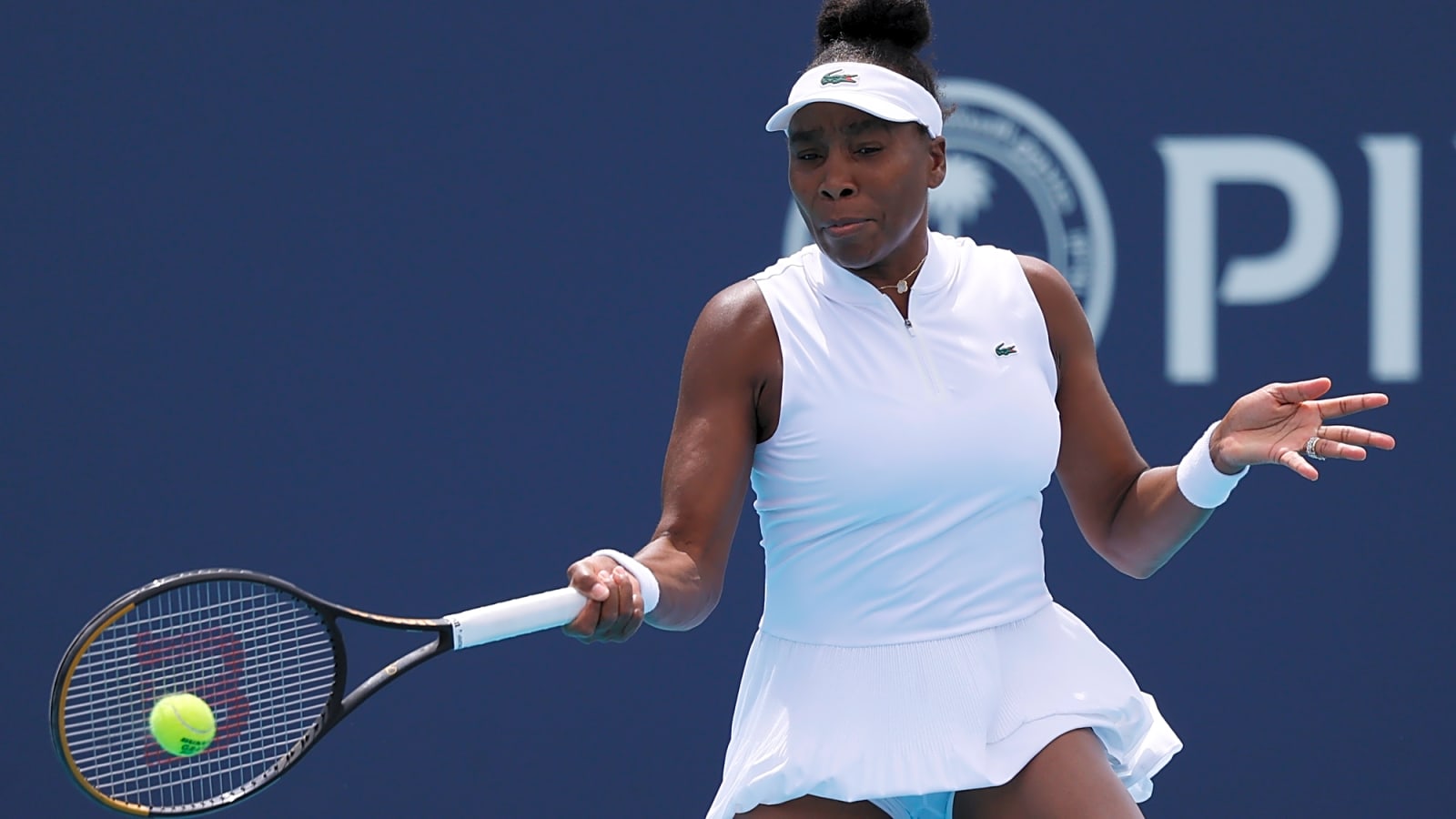 'I told her I said goodnight to you and Serena every night, because they're on the wall of my childhood bedroom' - Pinch-me moment for Francesca Jones after defeating idol Venus Williams