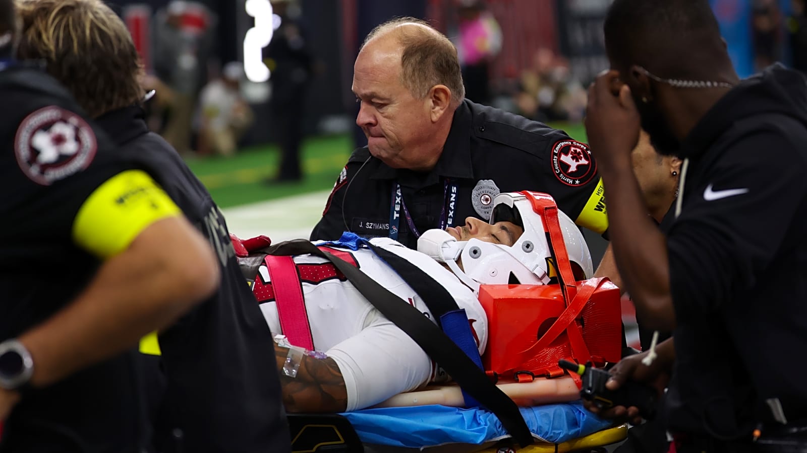 Cardinals WR Andre Baccellia Hospitalized With Neck Injury