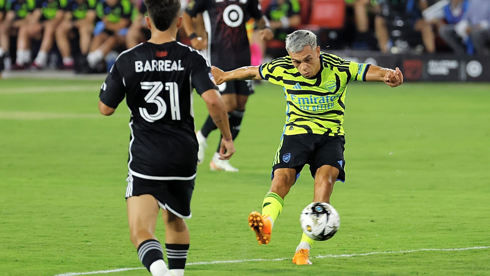 Why did Leandro Trossard miss the Bayer Leverkusen game