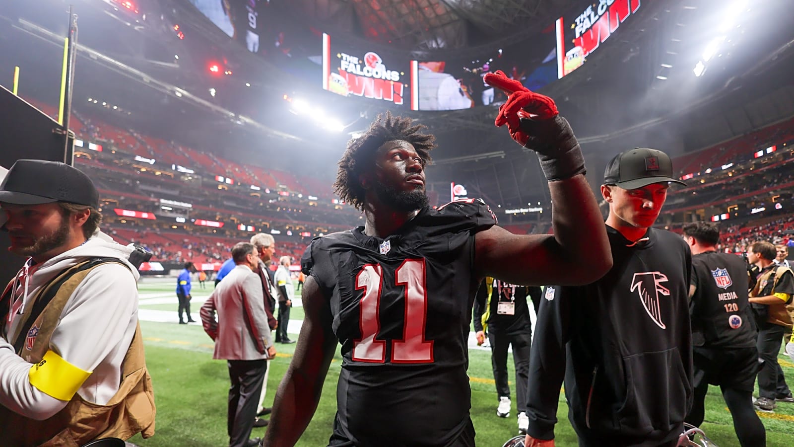 Falcons looking to expand the role of Jalon Walker