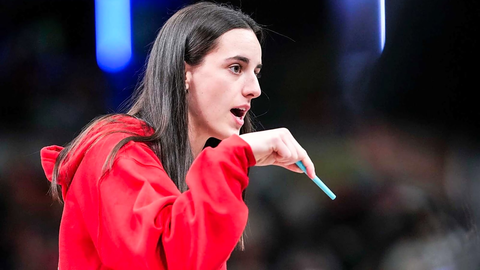 Nike Superstar Caitlin Clark in Disbelief as Tyrese Haliburton Launches Puma Shoes with Game Winner