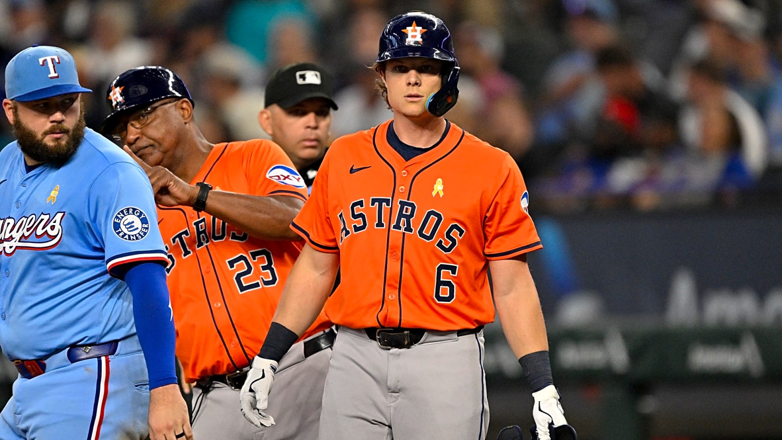 Astros place Jake Meyers on injured list, designate Nick Hernandez