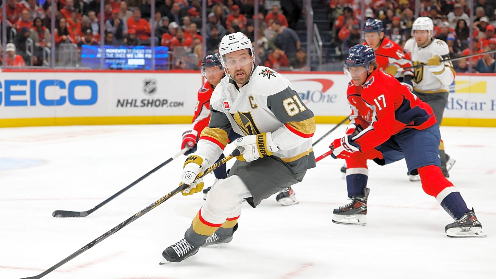 Golden Knights face Sabres with Stone day to day
