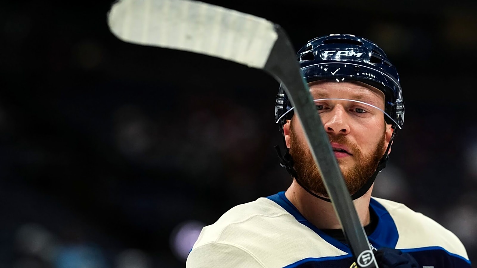 Blue Jackets’ Olivier ejected for slashing Panthers’ Balinskis