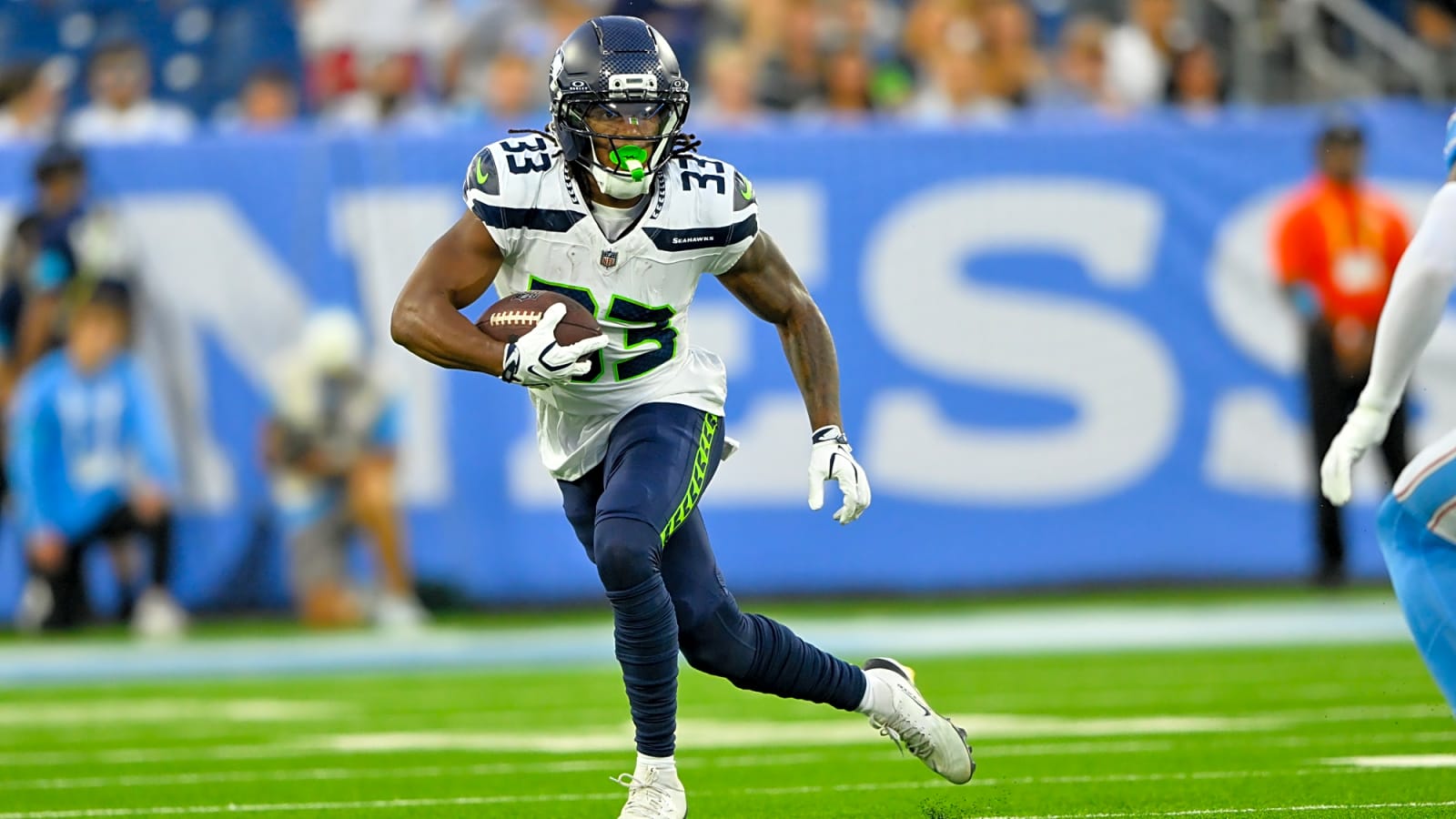 Seahawks Elevate Two Including RB Velus Jones Jr