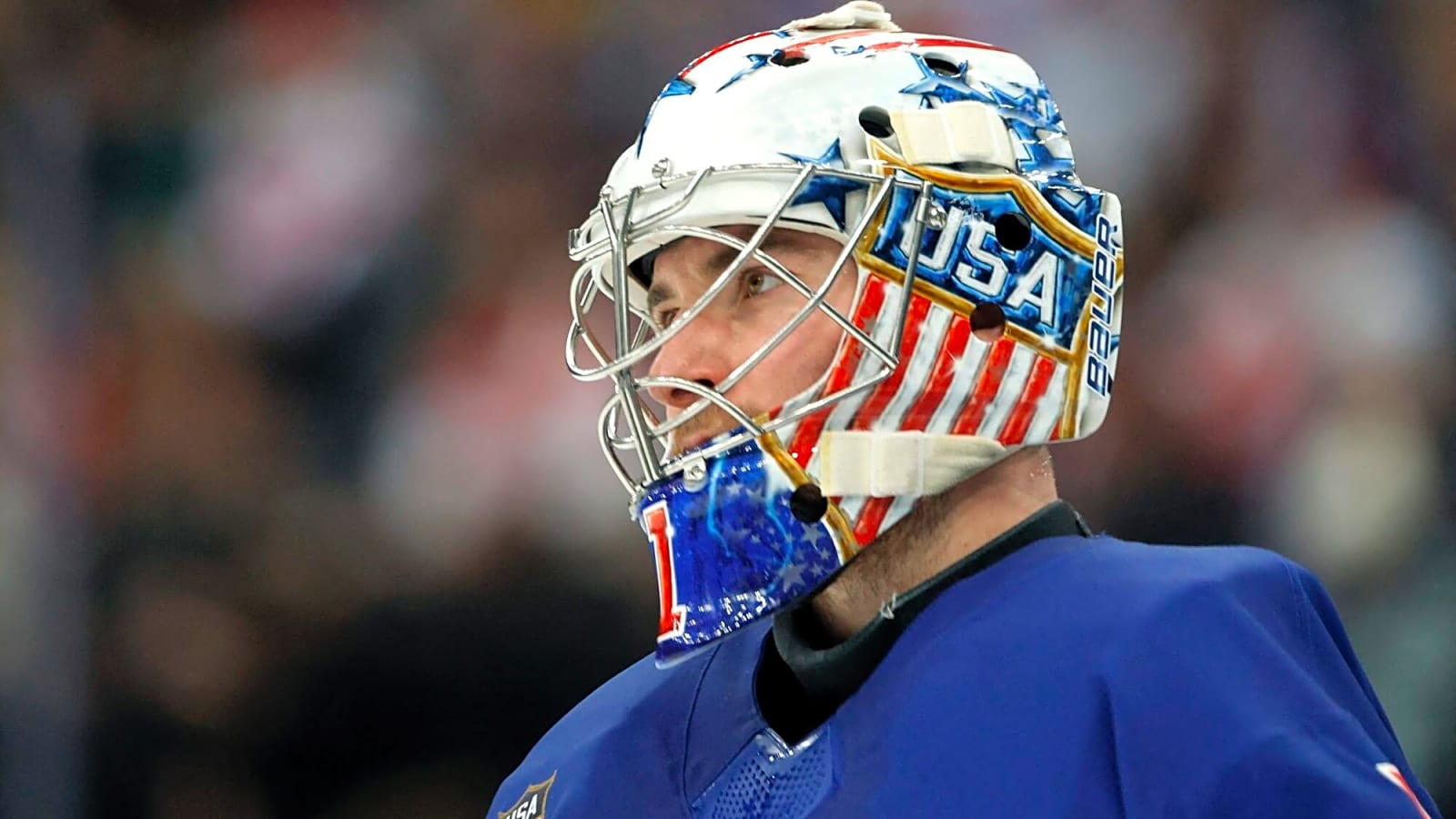 ‘I am color blind, so it doesn’t matter to me’: USA’s Jeremy Swayman reacts to long-range goal