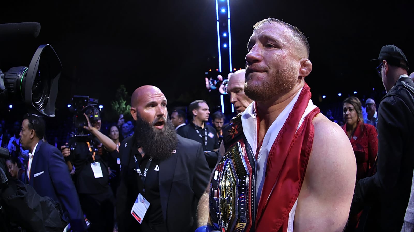 Gaethje's ground coach reveals UFC White House fight plan