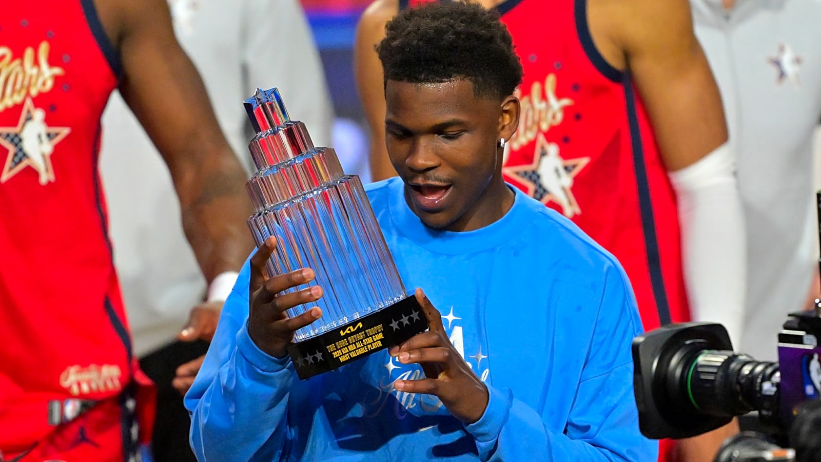 Anthony Edwards calls out Luka Doncic, Nikola Jokic for All-Star Game effort