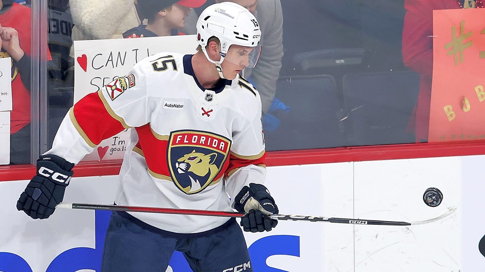Panthers’ Lundell out 2-6 weeks with rib injury