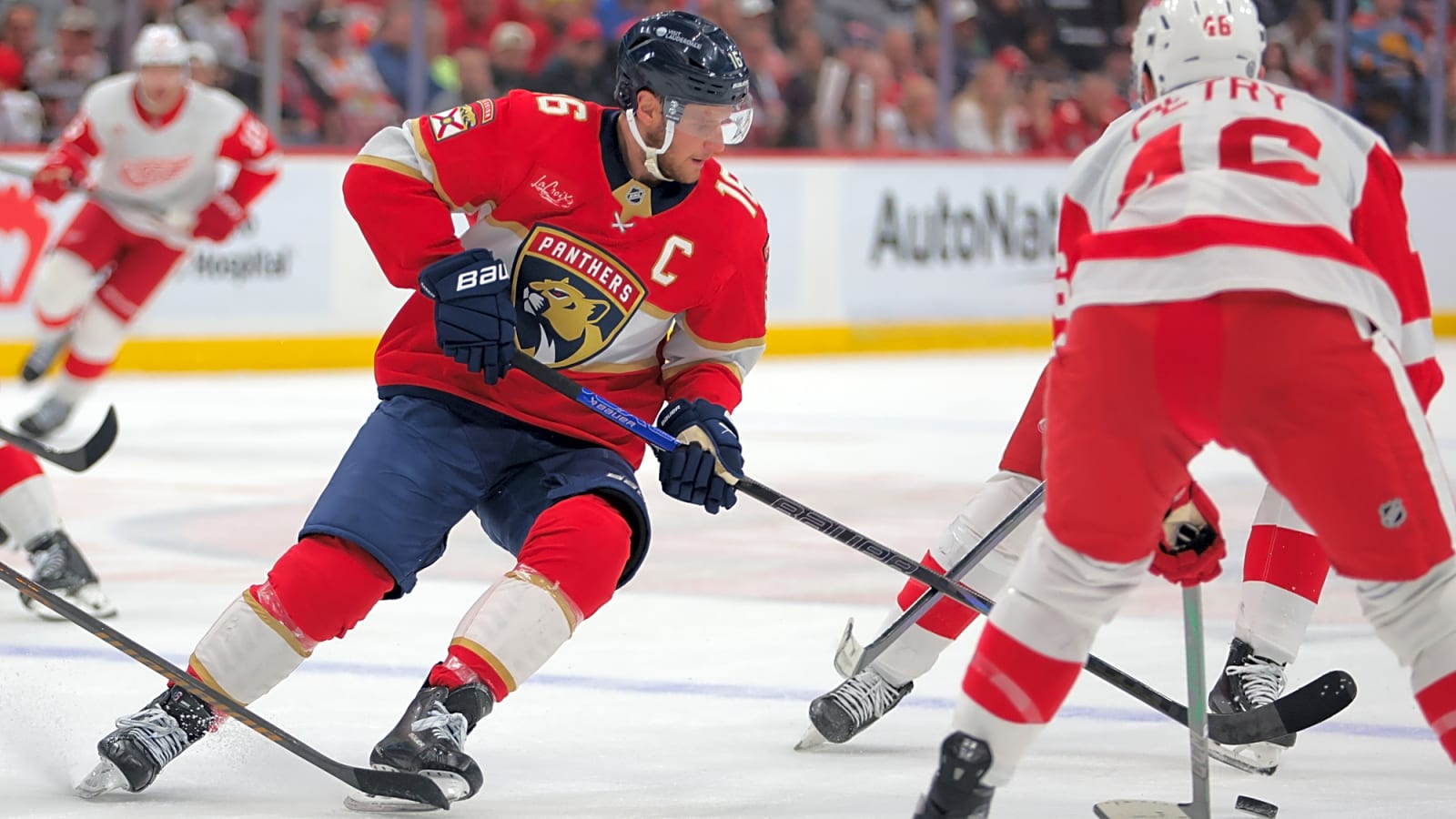 Aleksander Barkov Possibly Seriously Injured by Massive Hit in Game 2 Against Tampa Bay