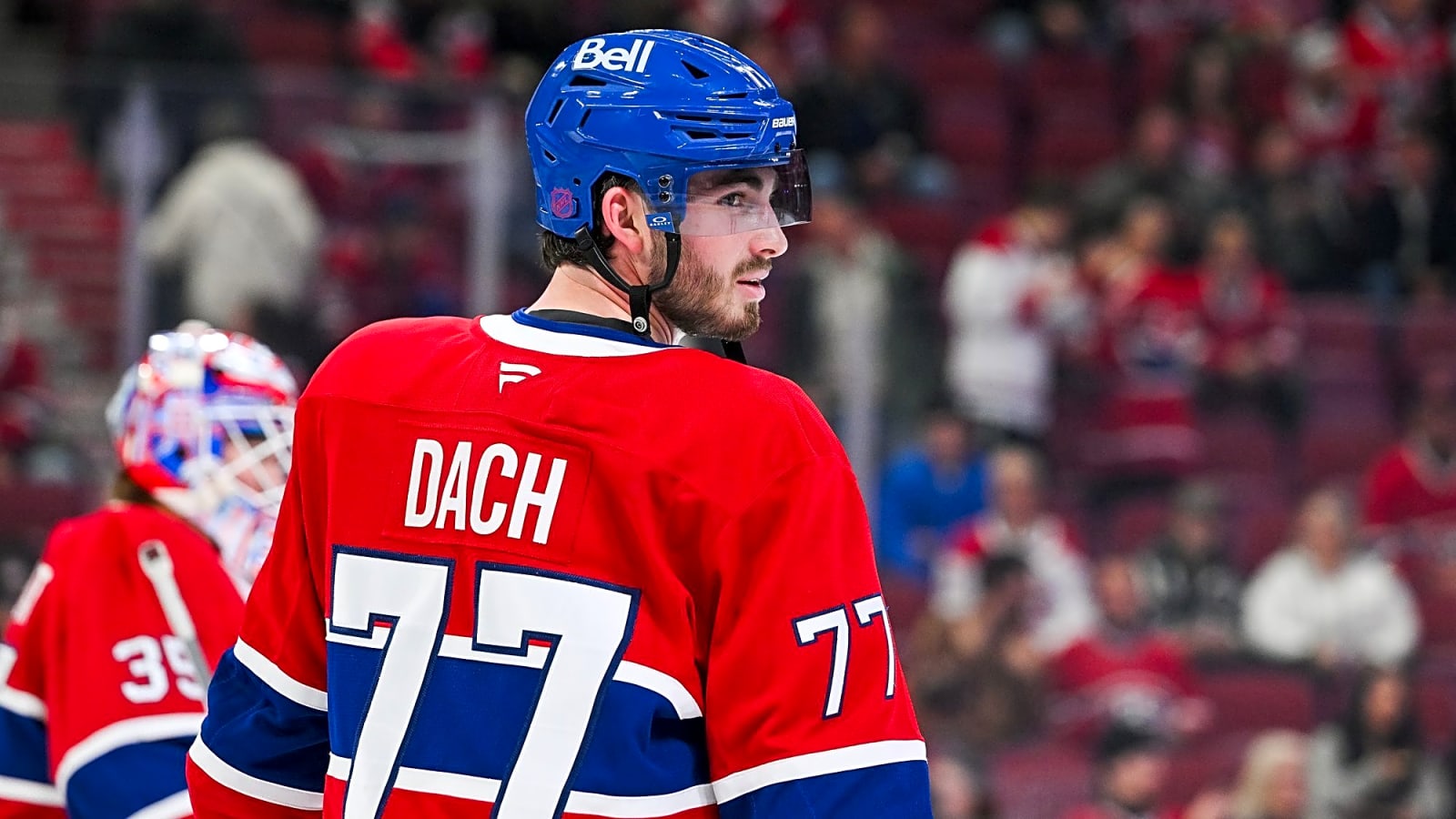 Kirby Dach returns to Canadiens lineup after three-game absence