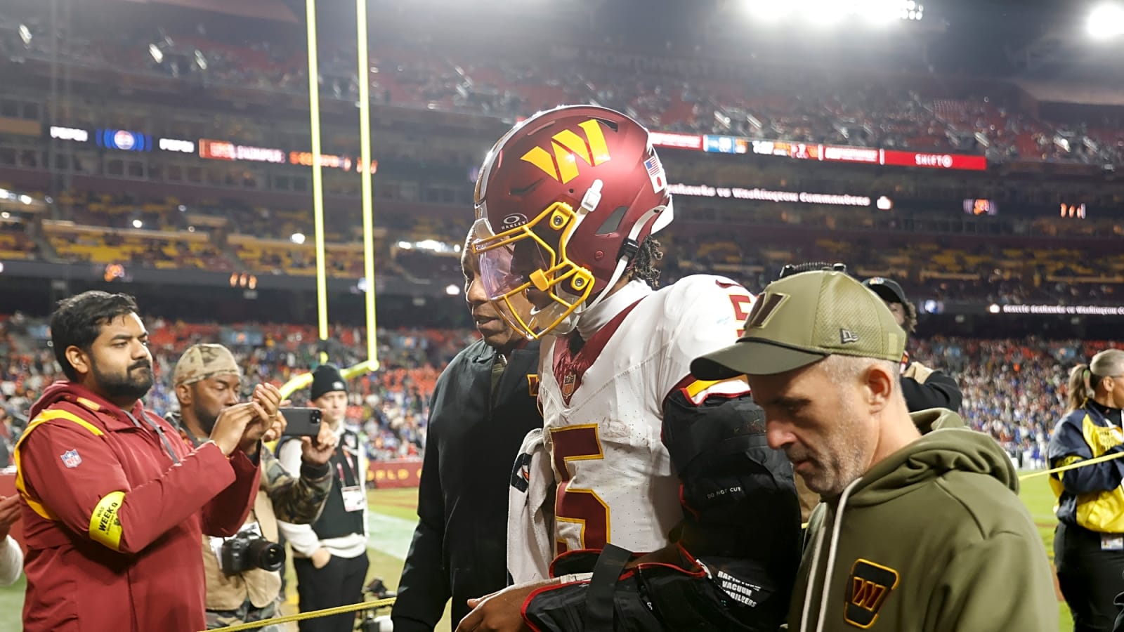 Jayden Daniels’ injury timetable has been revealed