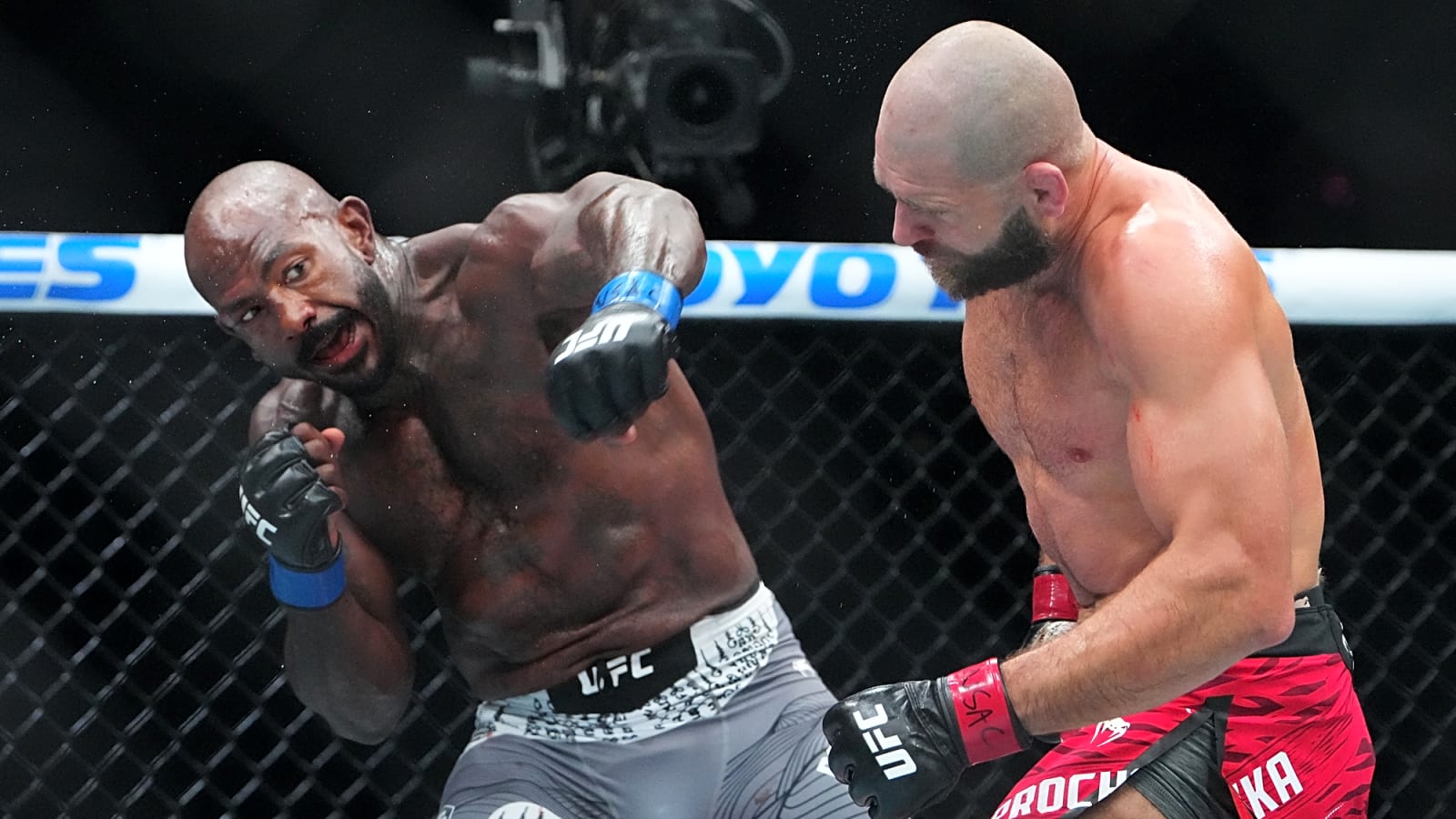 Khalil Rountree Jr reacts to Merab Dvalishvili’s shocking pre-UFC 320 actions