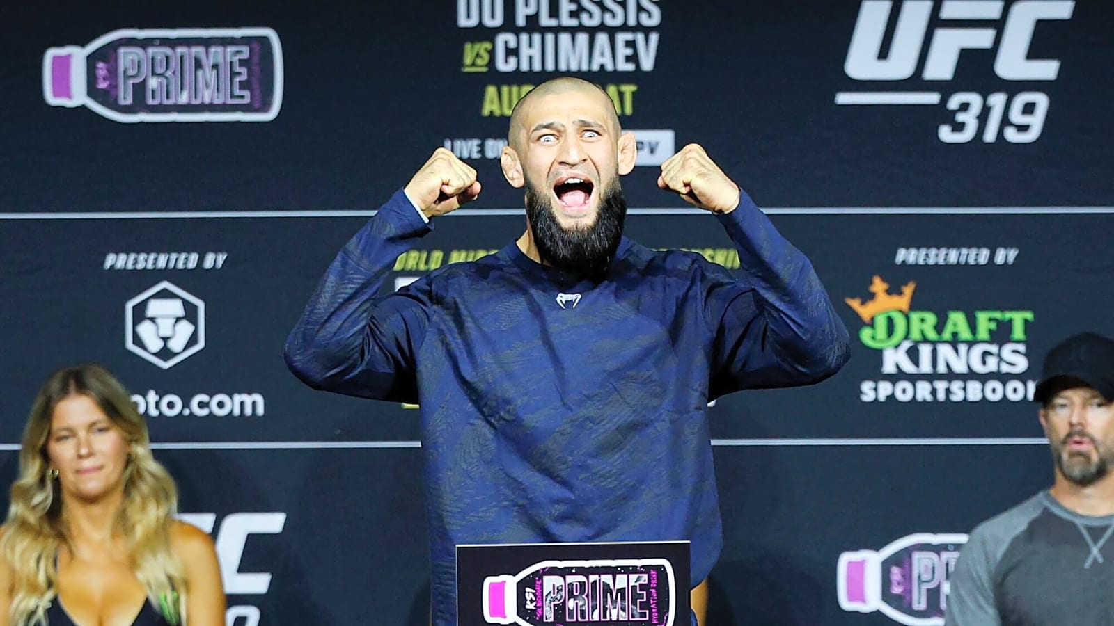 Khamzat Chimaev makes big move in the UFC P4P rankings after becoming middleweight champion