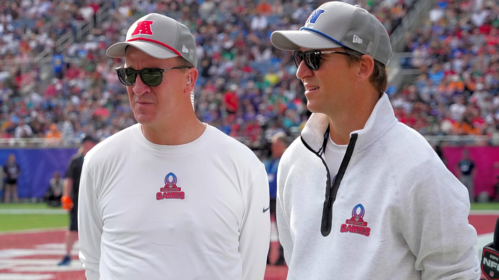 Peyton and Eli Manning’s exclusive spot in pro sports history may not last beyond 2025