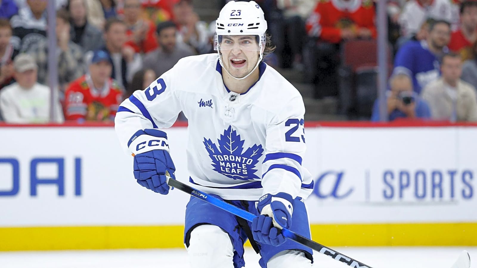 Leafs’ Matthew Knies out day-to-day with lower-body injury