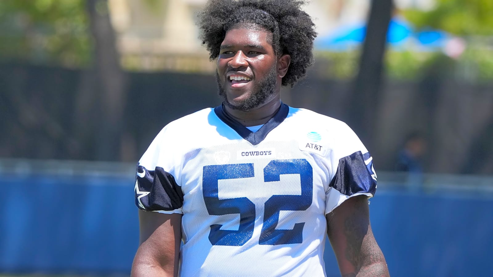 Cowboys G Tyler Booker Has High Ankle Sprain