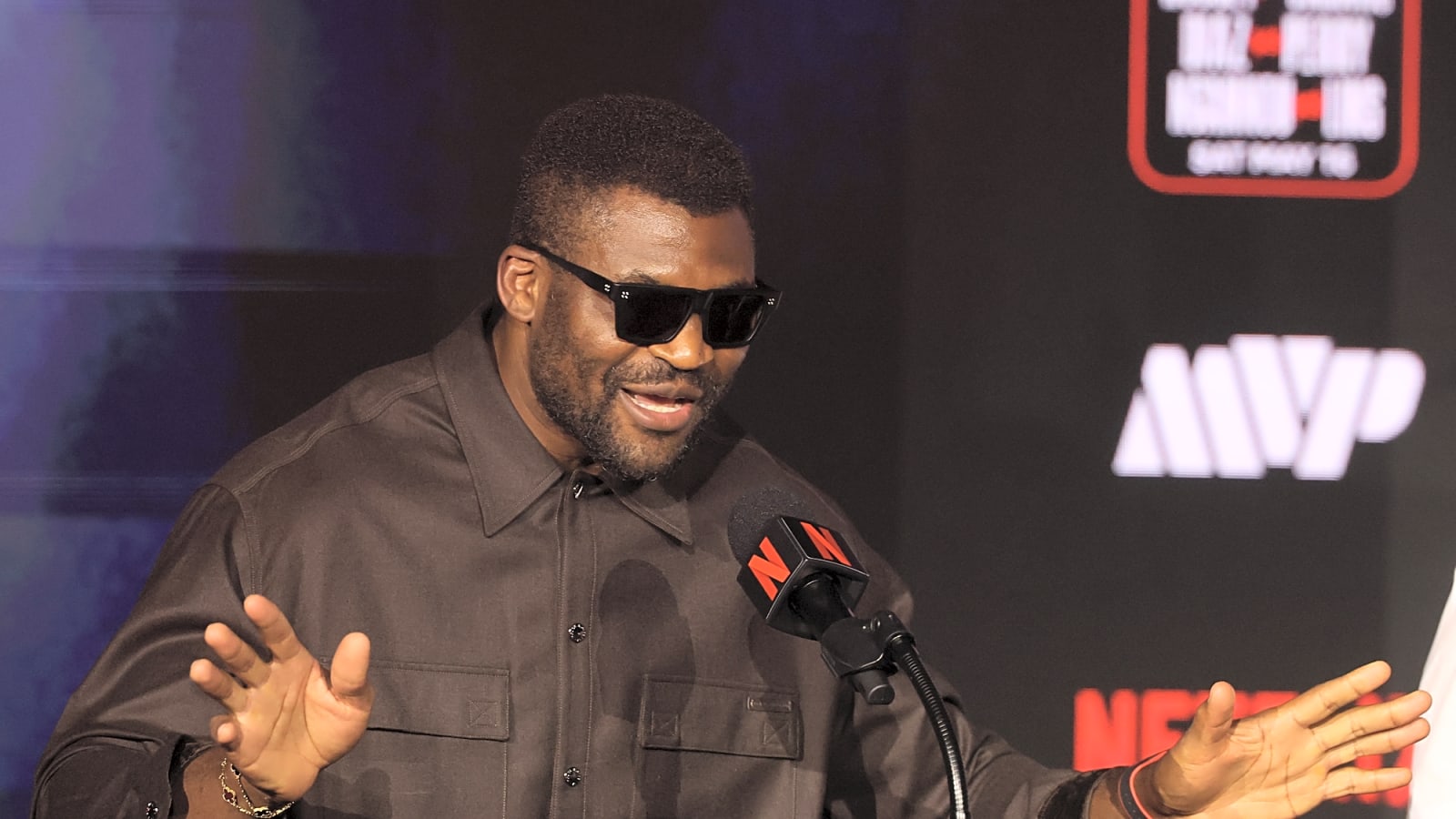 Ngannou Says Jones' Presence Adds Intrigue To His Fight