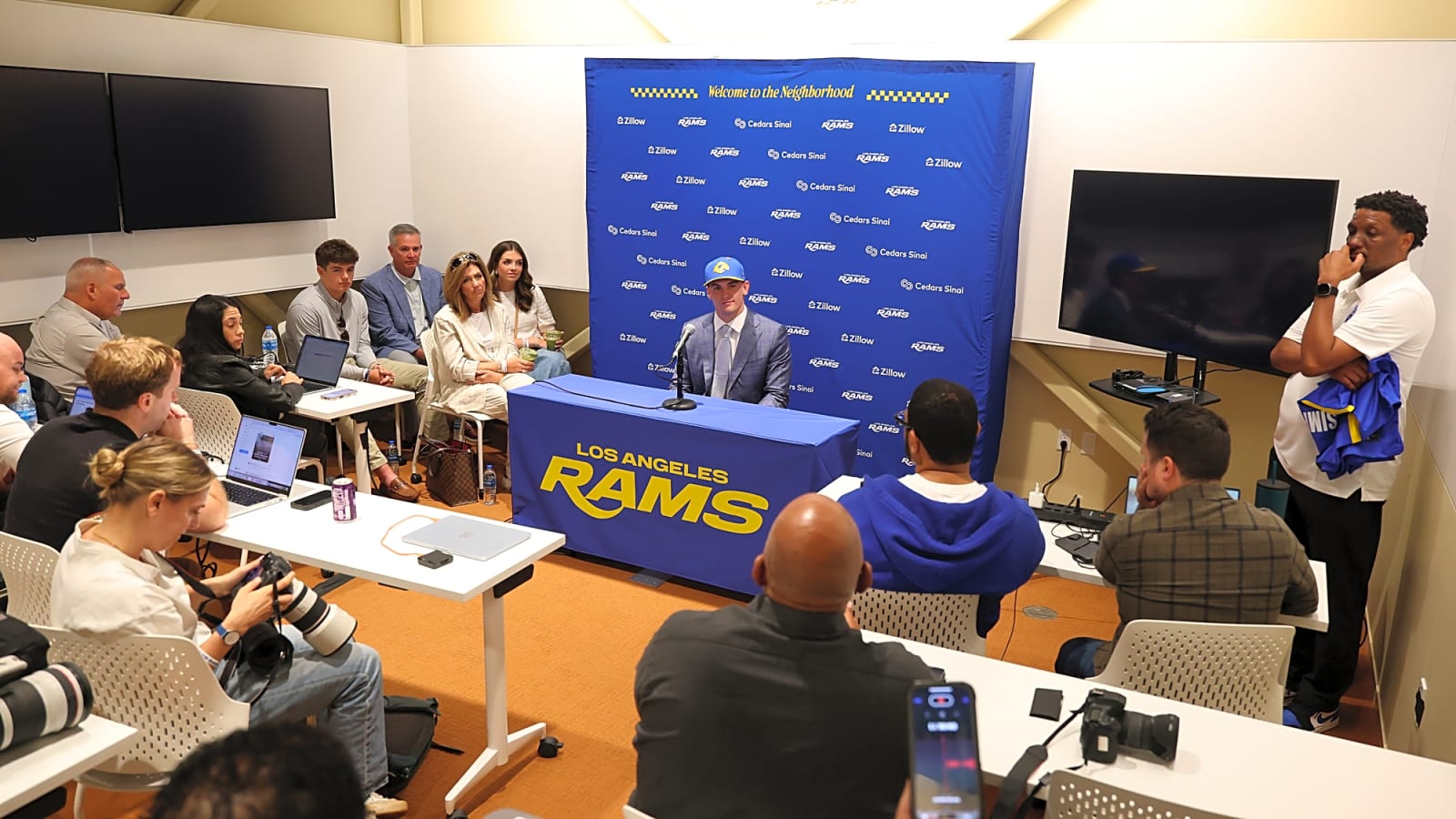 Rams' Ty Simpson sends message to critics, discusses watching film