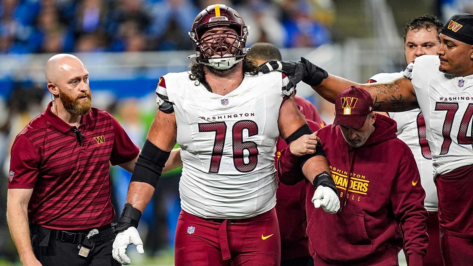 Commanders make 30 cuts, place starting OL on PUP list