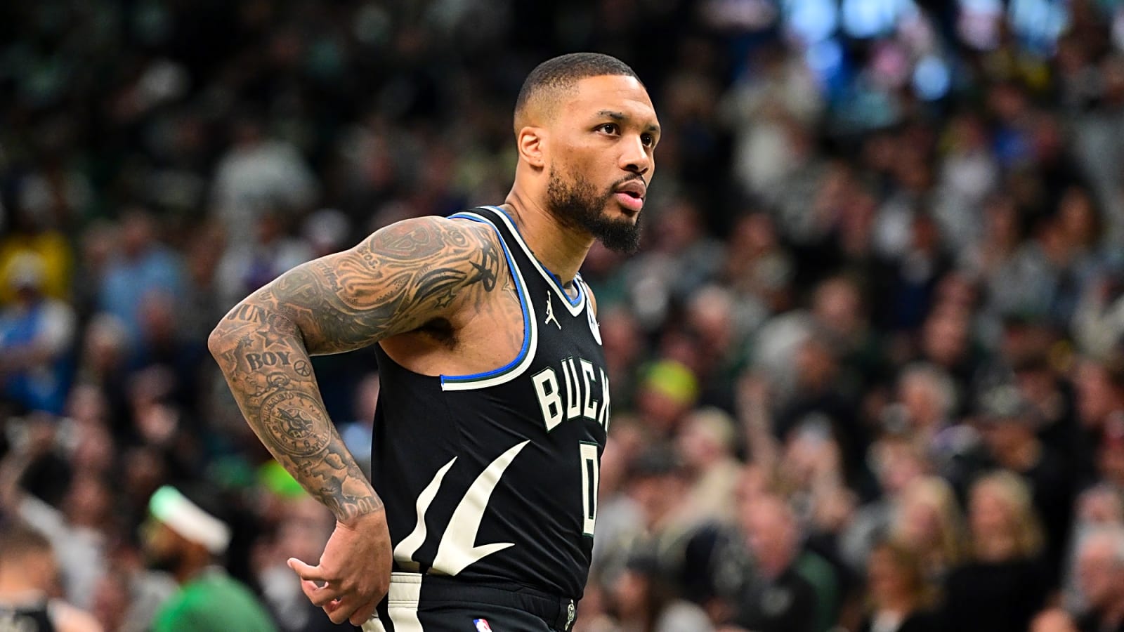 Damian Lillard Playfully Threatens To 'Touch Up' Giannis Antetokounmpo