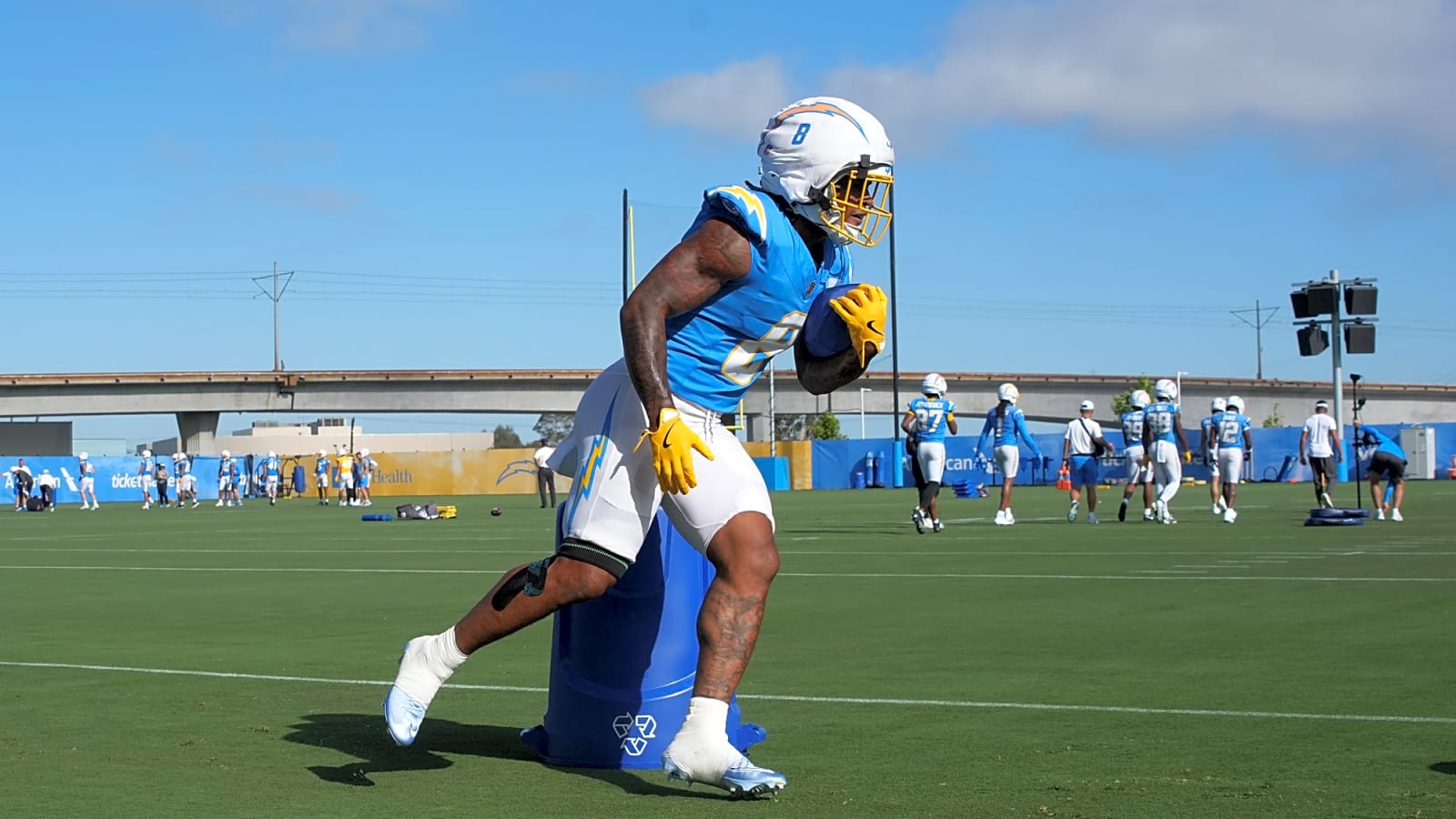 Is Omarion Hampton Primed To Lead Chargers Backfield?