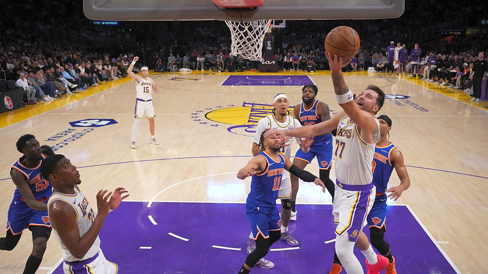 Lakers’ Luka Doncic fined $50K for ‘inappropriate gesture’