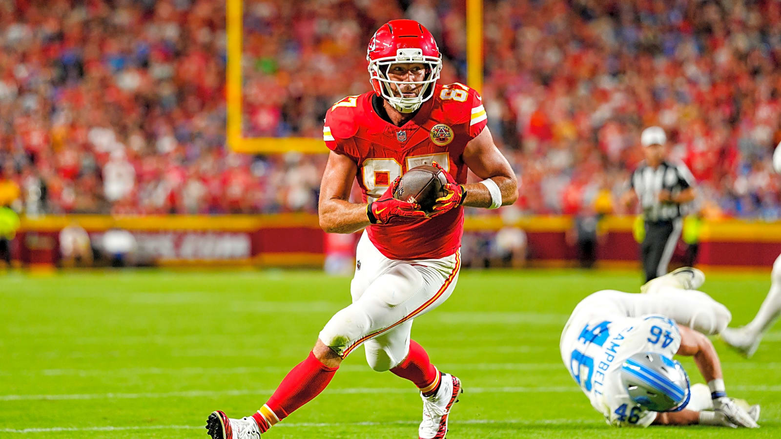 Travis Kelce’s jaw dropped when he heard Maya Rudolph watched his SNL