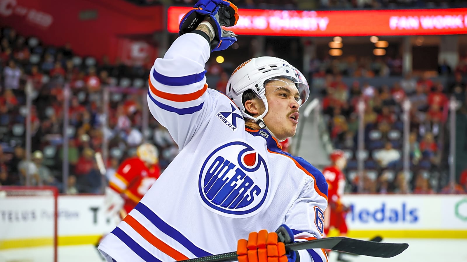 Oilers send 13 players to AHL Bakersfield, forward James Hamblin on waivers